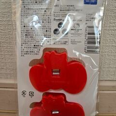 ハローキティダイカットクリップ🎀の画像