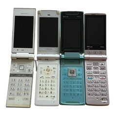ガラケー×8台 ジャンク ④の画像