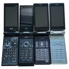 ガラケー×8台 ジャンク ⑤の画像