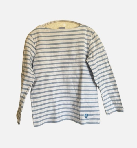 オーシバル 】レディース ストライプ 長袖Tシャツ カットソー