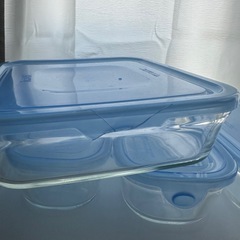iwaki  ガラス 保存容器の画像