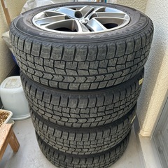 プジョー純正15インチアルミホイール　185/65/R15スタッドレス 4本セット
の画像