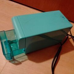 ナカバヤシ　電動鉛筆削り　水色の画像