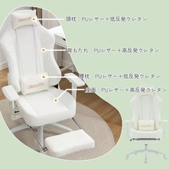 ゲーミングチェア/デスクチェアの画像