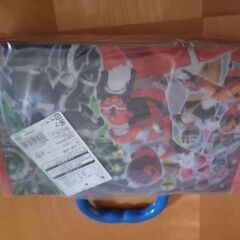【新品未開封】キュウレンジャー★お絵描きバッグセット★宇宙戦隊、ぬりえ、バッグ、シールの画像