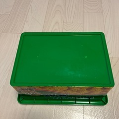 お菓子コンテナBOX キャベツ太郎　空箱の画像