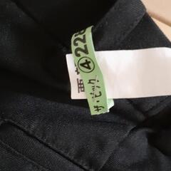 【物々交換🆗】住商モンブラン株式会社　メンズ　Lsize　スラックス　黒　クリーニング済み🙇‍♀️の画像