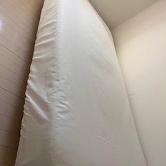脚付き　シングルベッドの画像