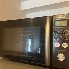 電子レンジ　アイリスオーヤマ　MO-T1501B (※訳あり：お安く出品）の画像
