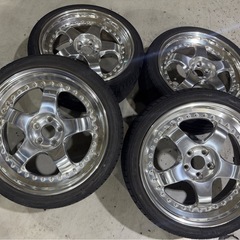 86 BRZ WORK MEISTER ワークマイスターS1 3PIECE+ 100PCD引取限定4本の画像