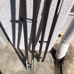 新品カーテンレール2連❌２本の画像