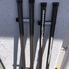新品カーテンレール2連❌２本の画像
