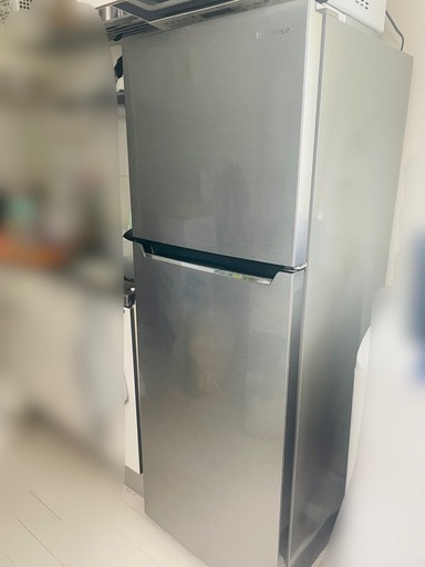 ハイセンス　冷蔵庫　2ドア　227L