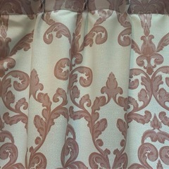 francfranc フランフラン　アカンサス RM カーテンD178 ピンクの画像