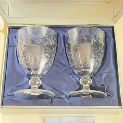 【良品/箱付】Bohemia ボヘミア クリスタル LEAD CRYSTAL GLASS 4箱セット ペアグラス×4（計8客）ワイングラス/ゴブレット カットグラス まとめの画像
