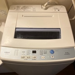 AQUA 洗濯機　6kgの画像