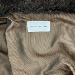 186000 TSUMORI CHISATO ツモリチサト ジャケット　フェイクファー M ブラウン レディース [250204HM270092]の画像