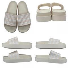 186000 adidas アディダス ADIDAS アディレッタ ボネガ サンダル ADILETTE BONEGA SLIDES GZ4328  27.5 メンズ [250324HM150315]の画像