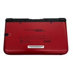 186000 現状品 任天堂 ／ Nintendo ニンテンドー ニンテンドー3DS 3DS LL SPR-001  レッド 本体 [250321HM200046]の画像