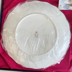 【未使用/美品】NARUMI/ナルミ ボーンチャイナ ケーキプレート＆サーバー セット 箱付き｜洋食器 皿 デザートプレート テーブルウェア ギフトの画像