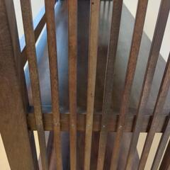 木製本棚　収納棚　3段の画像