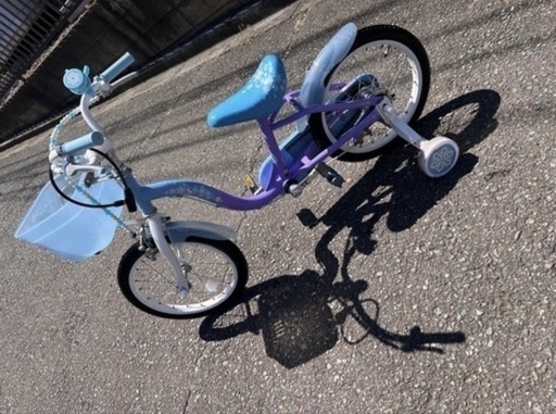 アナ雪　子供用自転車