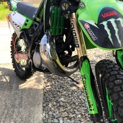 2スト Kawasaki KDX125SR カスタム（純正パーツ多数保管有り）の画像
