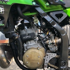 2スト Kawasaki KDX125SR カスタム（純正パーツ多数保管有り）の画像