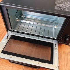 YAMADASELECT YT-V10J オーブントースター ブラック ヤマダオリジナルの画像