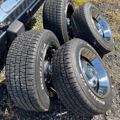 希少！ラリーホイール　15インチ139.7 6穴　ハイエース　ランクル等にの画像