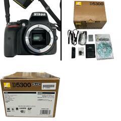 186000 動作未確認 Nikon ニコン デジタルカメラ D5300  ブラック 箱入り [250117HM080197]の画像