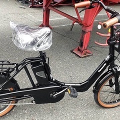 試乗🉑新車仕上げ⭐️中古子供乗せ電動自転車 パナソニックギュットアニーズの画像