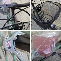 中古自転車 6段変速 26インチ LEDオートライト 軽整備済み 防犯登録対応 町田市 相模原市 MM829の画像