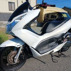 白PCX125.好調.始動動画.シグナス.トリシティ125.の画像