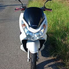 白PCX125.好調.始動動画.シグナス.トリシティ125.の画像