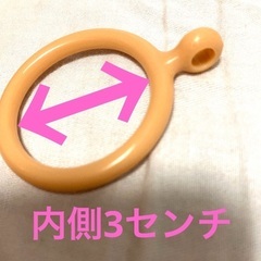 カーテンレール（突っ張り棒）に付けるフック？の画像
