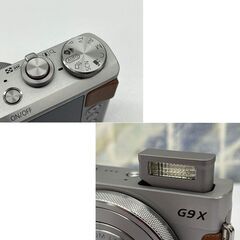 Canon PowerShot G9X シルバー コンパクトデジタルカメラ パワーショット キヤノン 撮影確認済み 札幌市手稲区の画像
