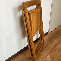 折）イス【町田市再生家具】0821の画像
