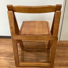 折）イス【町田市再生家具】0821の画像