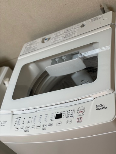 送料・設置込み可　洗濯機　9kg ヤマダ電機　2021年【分解クリーニング済み】