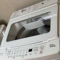 送料・設置込み可　洗濯機　9kg ヤマダ電機　2021年【分解クリーニング済み】の画像