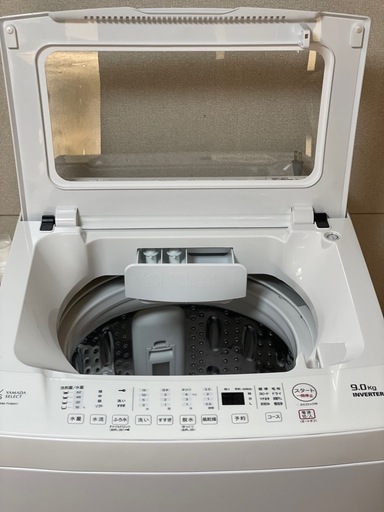送料・設置込み可　洗濯機　9kg ヤマダ電機　2021年【分解クリーニング済み】