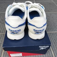 Reebok CLASSIC LEATHER 27.5cm ホワイト/ブルーの画像