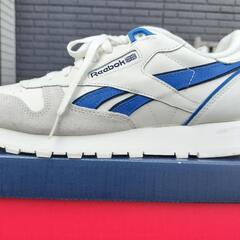 Reebok CLASSIC LEATHER 27.5cm ホワイト/ブルーの画像