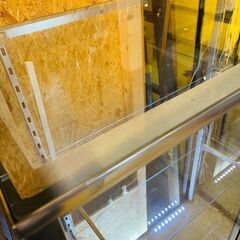 【倉庫保管中】　ガラスショーケース　コレクションケース　什器　可変式　前面ガラス Glass Showcase / Collection Case / Display Cabinet Adjustable Front Glassの画像