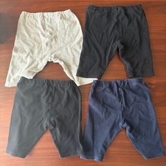 無印良品 ハーフパンツ4枚セット 100cmの画像