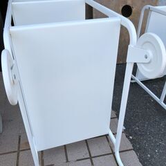 JM20174K)  IKEA  スチールワゴン/キャビネット＜幅：約33cm 高さ：約93cm 奥行：約957cm＞中古品【取りに来られる方限定】　 の画像