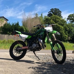 2スト Kawasaki KDX125SR カスタム（純正パーツ多数保管有り）の画像