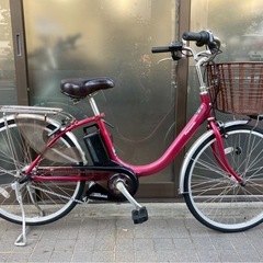 電動自転車 3603 パナソニック ビビライトU 24インチ ピンクの画像