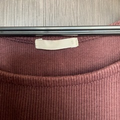 レディース　ロングワンピース　半袖ニット Sサイズ　GU ジーユーの画像